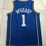 Maillot de Basket #1 Mcgrady Orlando Magic 2003-04 authetic Bleu